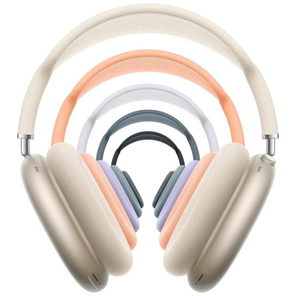 Apple AirPods Max Púrpura USB-C Renovado Estado Premium con diadema acolchada, copas de aluminio y malla transpirable; diseño elegante y cómodo