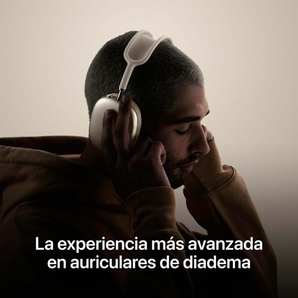 Apple AirPods Max púrpura USB-C renovado estado premium, diadema acolchada y copas grandes, diseño elegante sobre oreja, estilo moderno y cómodo