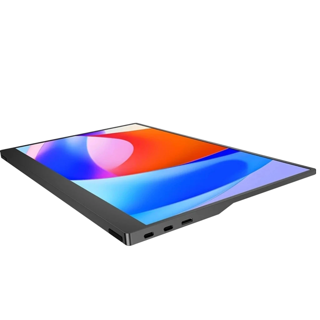 Uperfect USetup E7 Monitor Portátil 15.6 Full HD táctil IPS 60 Hz ultra delgado, biseles finos, puertos USB-C y mini HDMI en lateral, diseño elegante negro