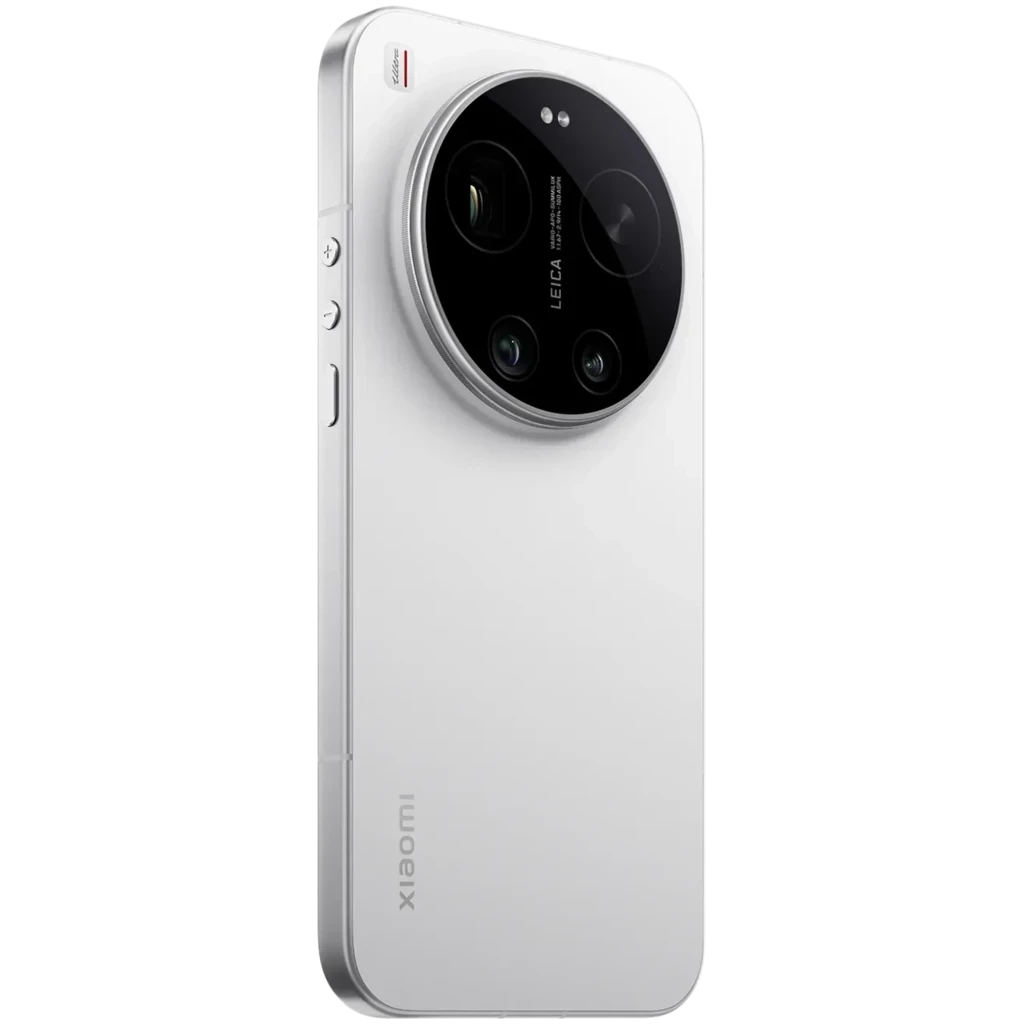 Xiaomi 17 Ultra 512GB blanco con gran módulo de cámara Leica circular, sensor principal 200 Mpx, acabado mate elegante, bordes rectos y 16GB de RAM