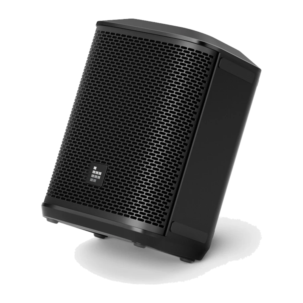 Altavoz PA Tronsmart Hytune S1 200W portátil en negro, rejilla metálica frontal tipo panal, asa superior integrada y base con patas para estabilidad