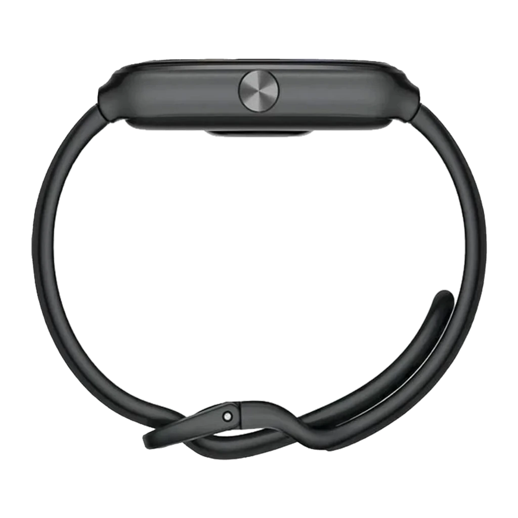Honor Choice Moecen Band Honor Negro con pantalla AMOLED 1,64 pulgadas, diseño delgado, botón lateral, correa flexible y cierre seguro en color negro