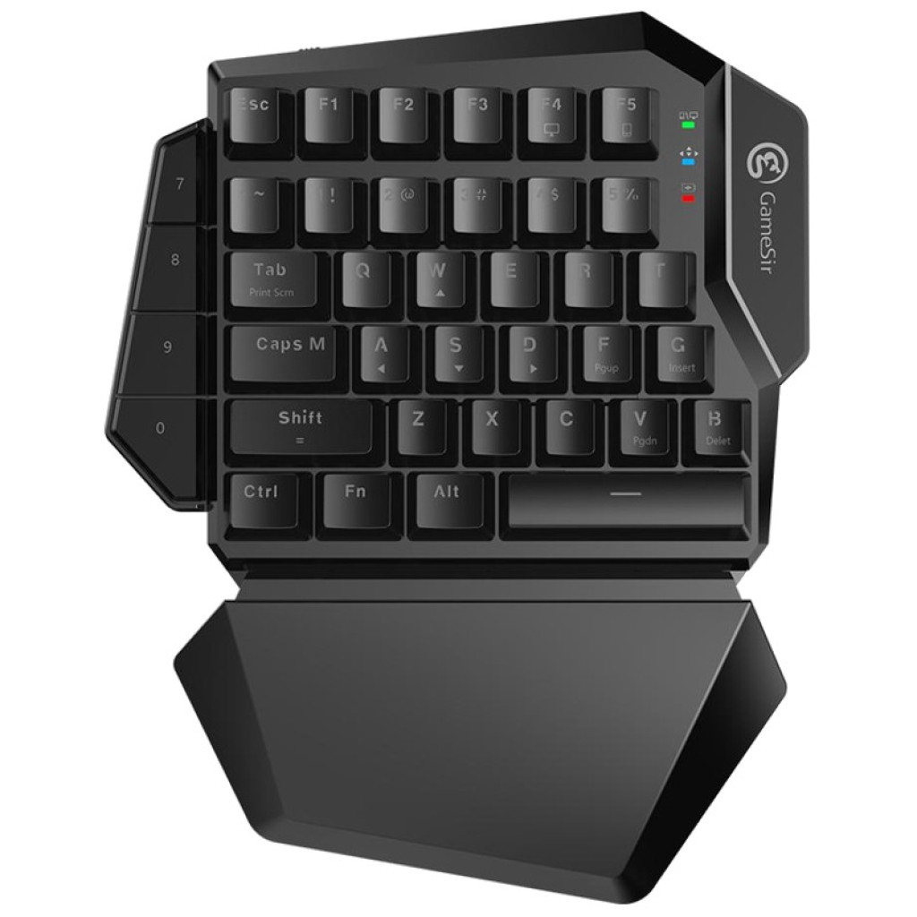 Gamesir Z2 Teclado + Ratón Gaming Bluetooth Wireless - Desprecintado; mini teclado mecánico negro con teclas macro, LED indicadores y reposamuñecas