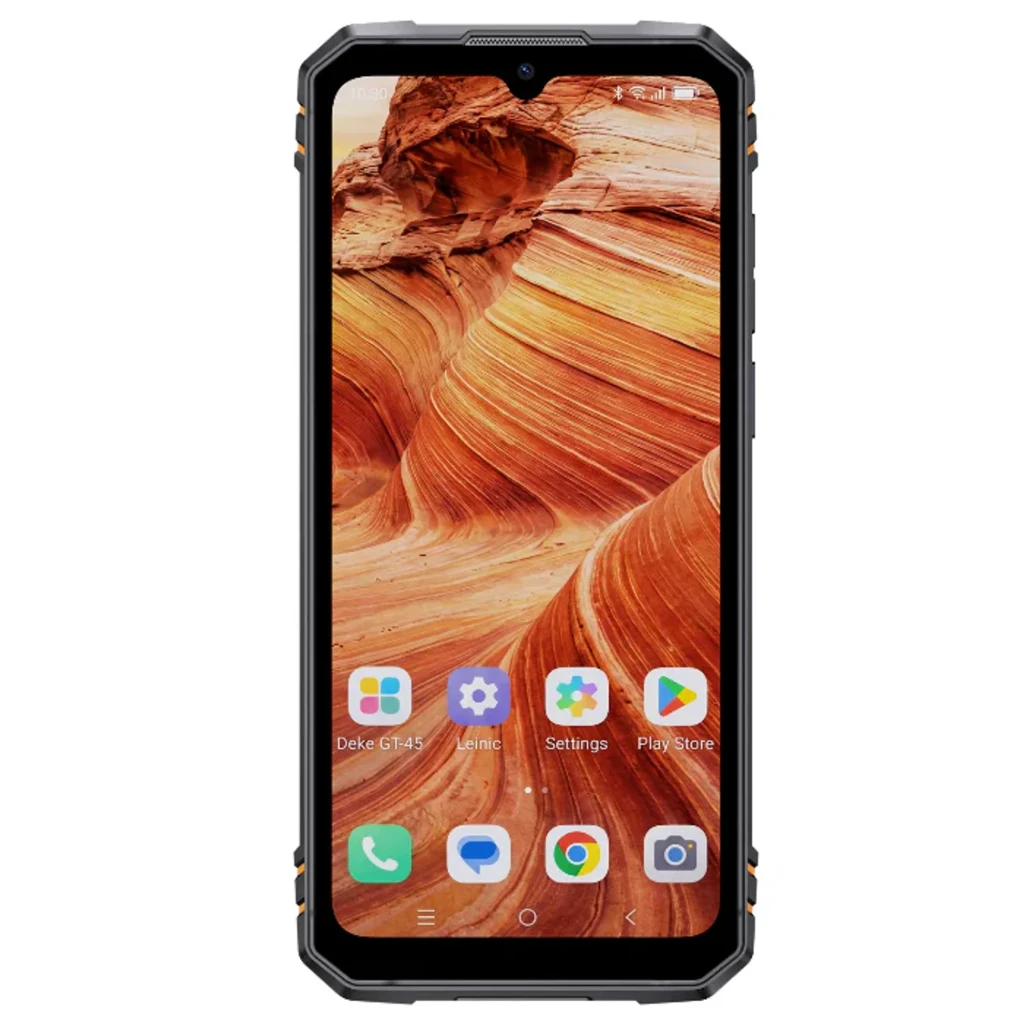 Hotwav T8 4GB/128GB Verde IP68/IP69K con pantalla grande sin bordes, esquinas reforzadas y biseles robustos; batería 6200mAh para uso prolongado