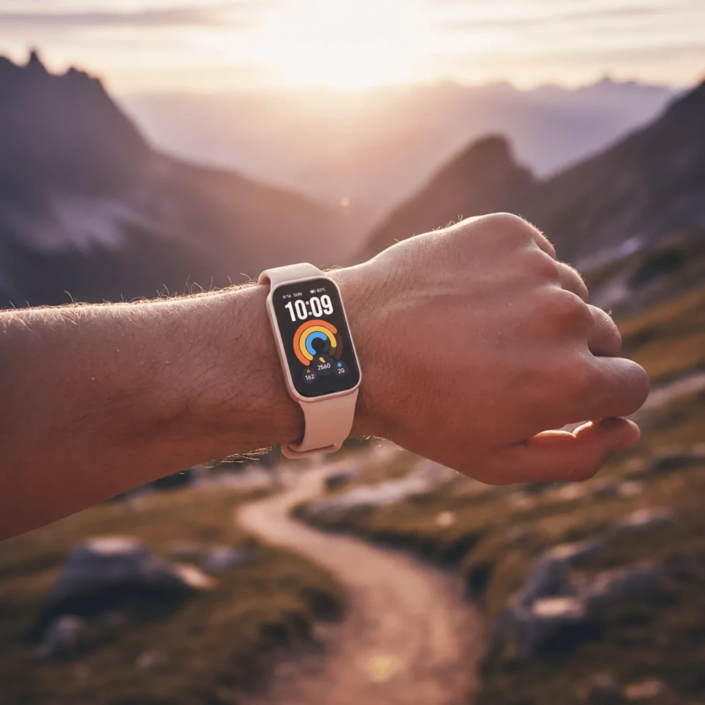 Xiaomi Smart Band 11 Active rosa con correa de silicona, pantalla rectangular a color, esfera deportiva y ajuste seguro; ideal para entreno al aire libre