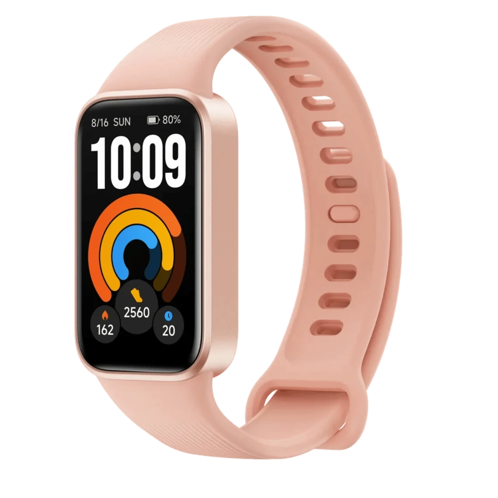 Xiaomi Smart Band 11 Active Rosa con pantalla rectangular a color, correa de silicona ajustable y métricas en pantalla: pasos, calorías y anillos de actividad