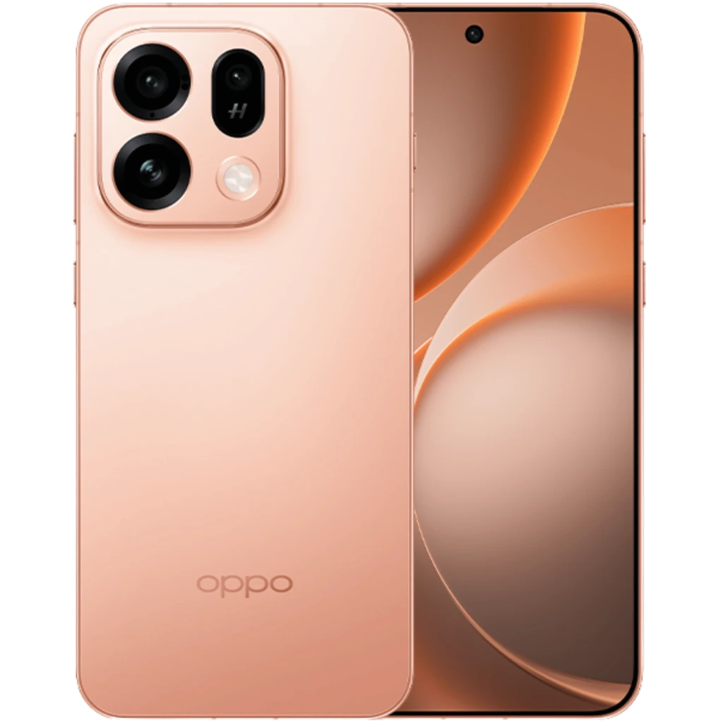 Smartphone naranja con acabado mate, triple cámara trasera destacada y frontal perforada, pantalla AMOLED curva de 6,59 pulgadas con bordes mínimos