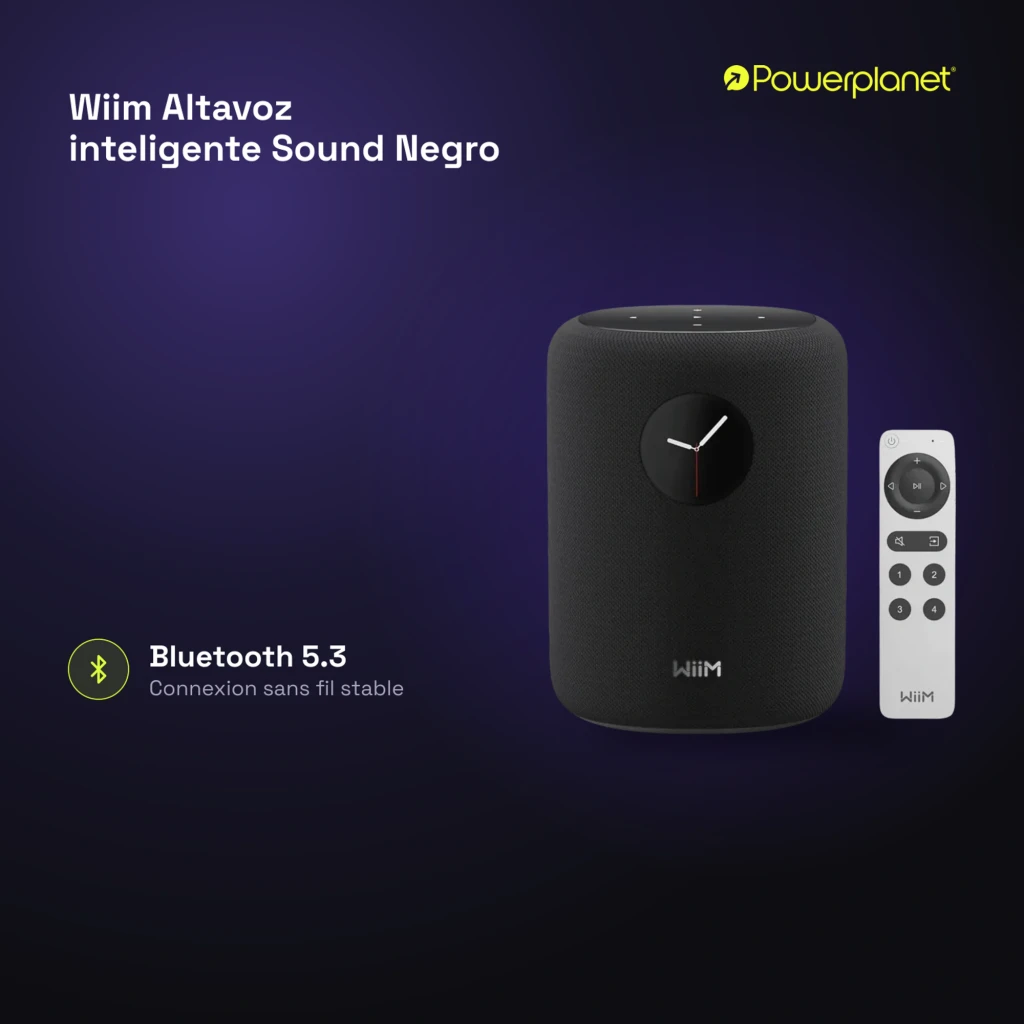 Wiim Altavoz inteligente Sound Negro - características