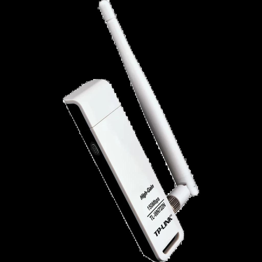 TP-LINK TL-WN722N Adaptateur USB WiFi à gain élevé 150Mbps