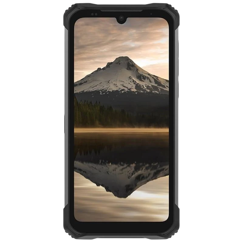 Doogee S86 Pro 8GB/128GB en naranja, smartphone rugerizado con pantalla amplia, bordes reforzados y diseño robusto desprecintado