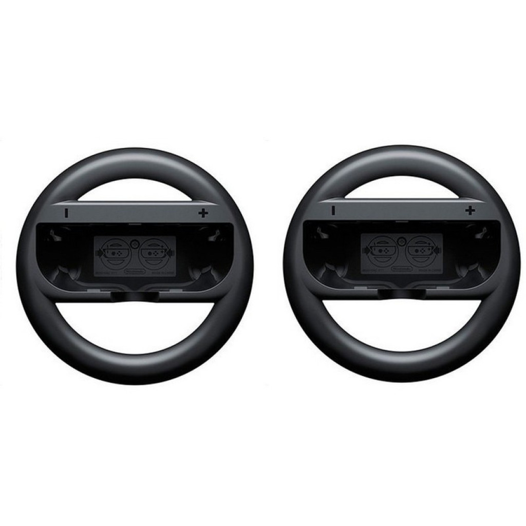Nintendo Switch Joy-Con Wheel x2 - dos mandos con forma de volante para introducir los joy-cons