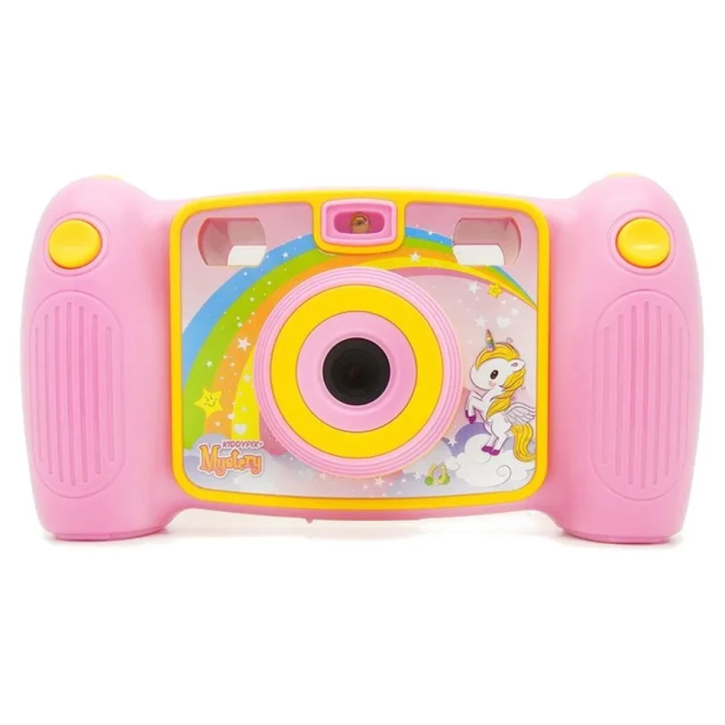 Easypix KiddyPix Mystery Rosa - Cámara para Niños - Color rosa, zona frontal