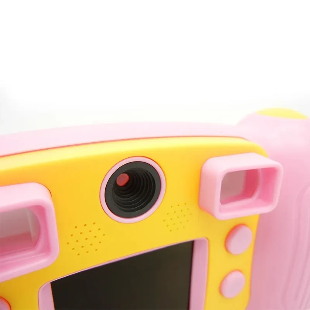 Easypix KiddyPix Mystery Rosa - Cámara para Niños - Color rosa, detalle del visor