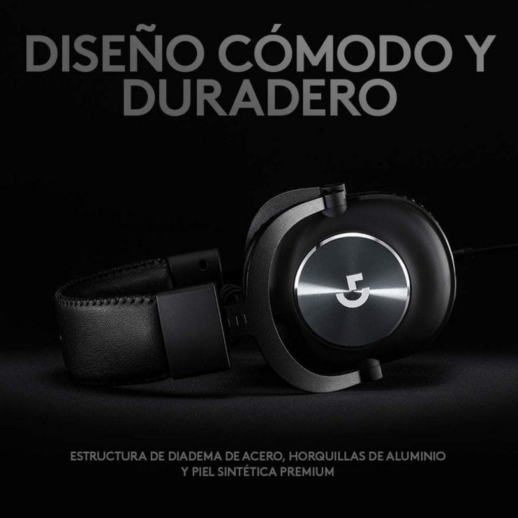 Logitech G Pro X Gaming 7.1 - Auriculares Gaming - Diseño