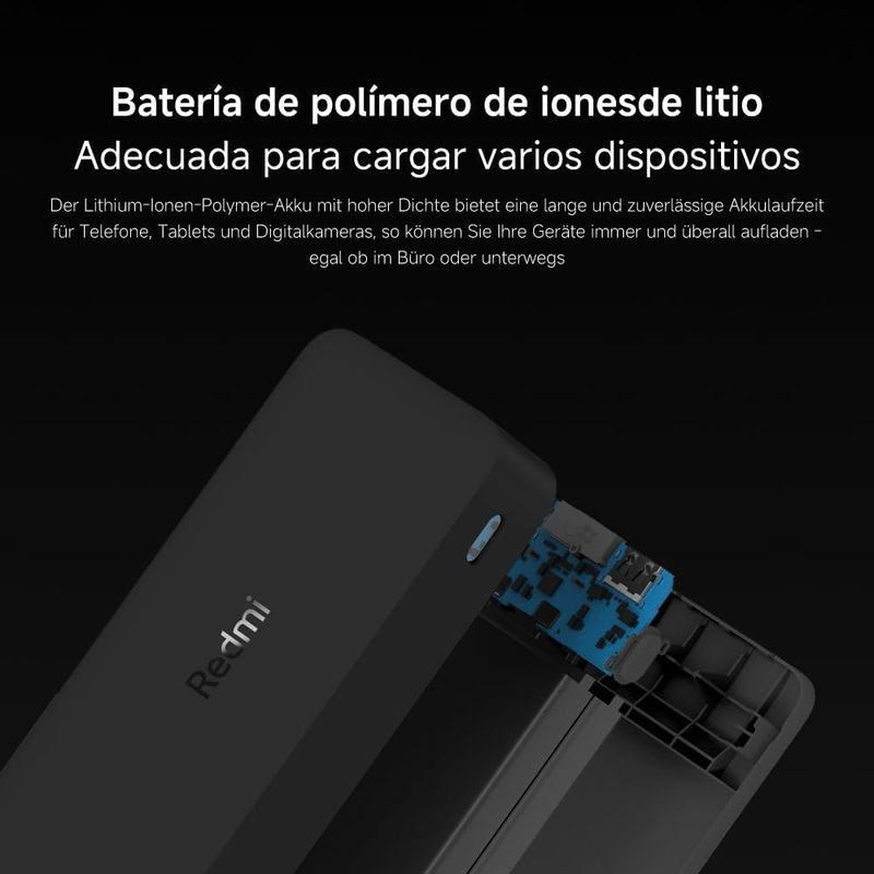 Batterie de Xiaomi Redmi Power Bank 20000 mAh