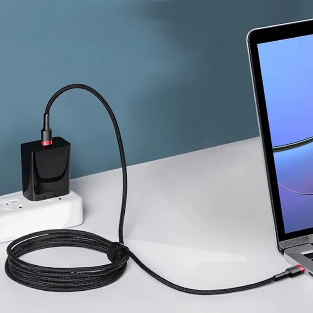 Cable Baseus USB Tipo C a USB Tipo C 60W - Potente