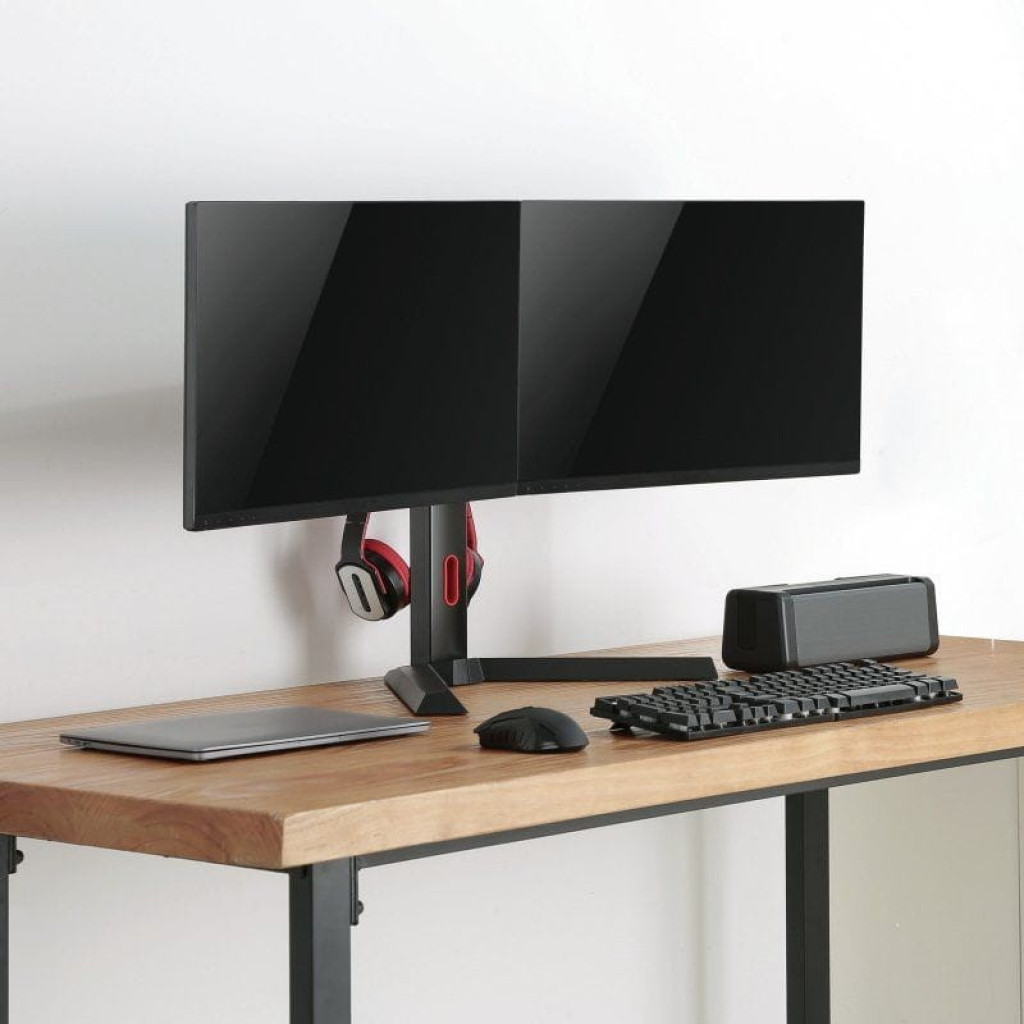 Soporte para Monitores Gaming TooQ DB1402TN-B 17-32 7KG VESA - Gaming