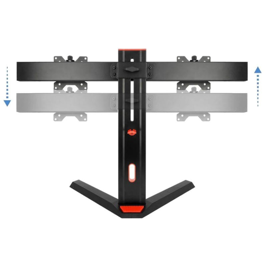 Soporte para Monitores Gaming TooQ DB1402TN-B 17-32 7KG VESA - Altura
