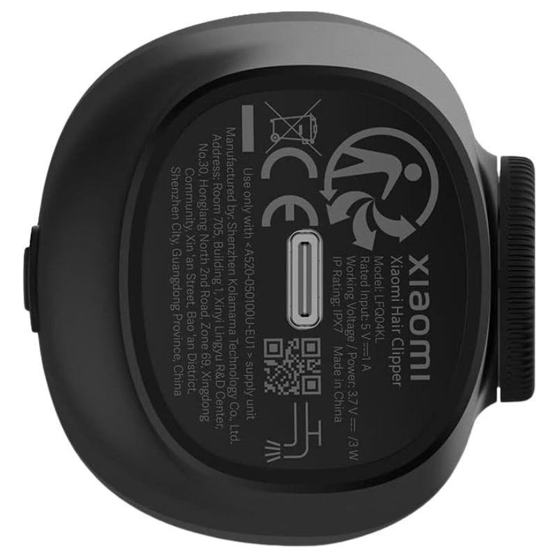 Máquina Cortapelos Inalámbrica Xiaomi Hair Clipper imagen trasera