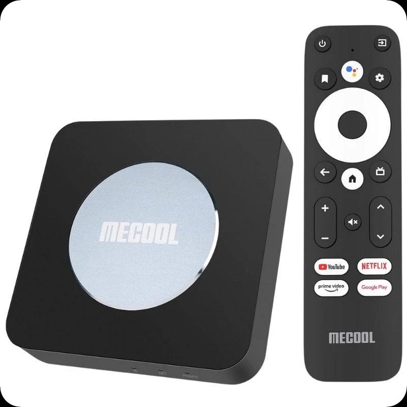 Mecool KM2 Plus S905X4-B 2GB/16GB Certificado Netflix 4K e Google Android 11 - Android TV