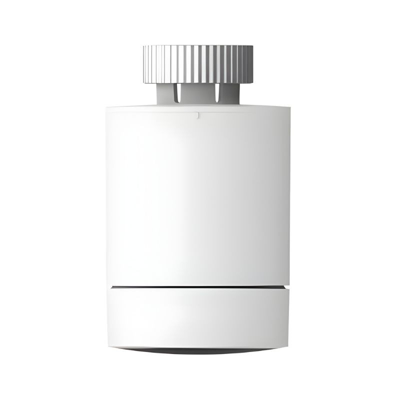 Aqara E1 Termostato para Radiador, vista de perfil