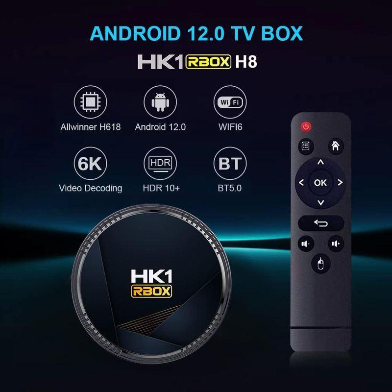 Características de HK1 RBox H8 H618 4GB/32GB Wifi 6 Bluetooth Android 12