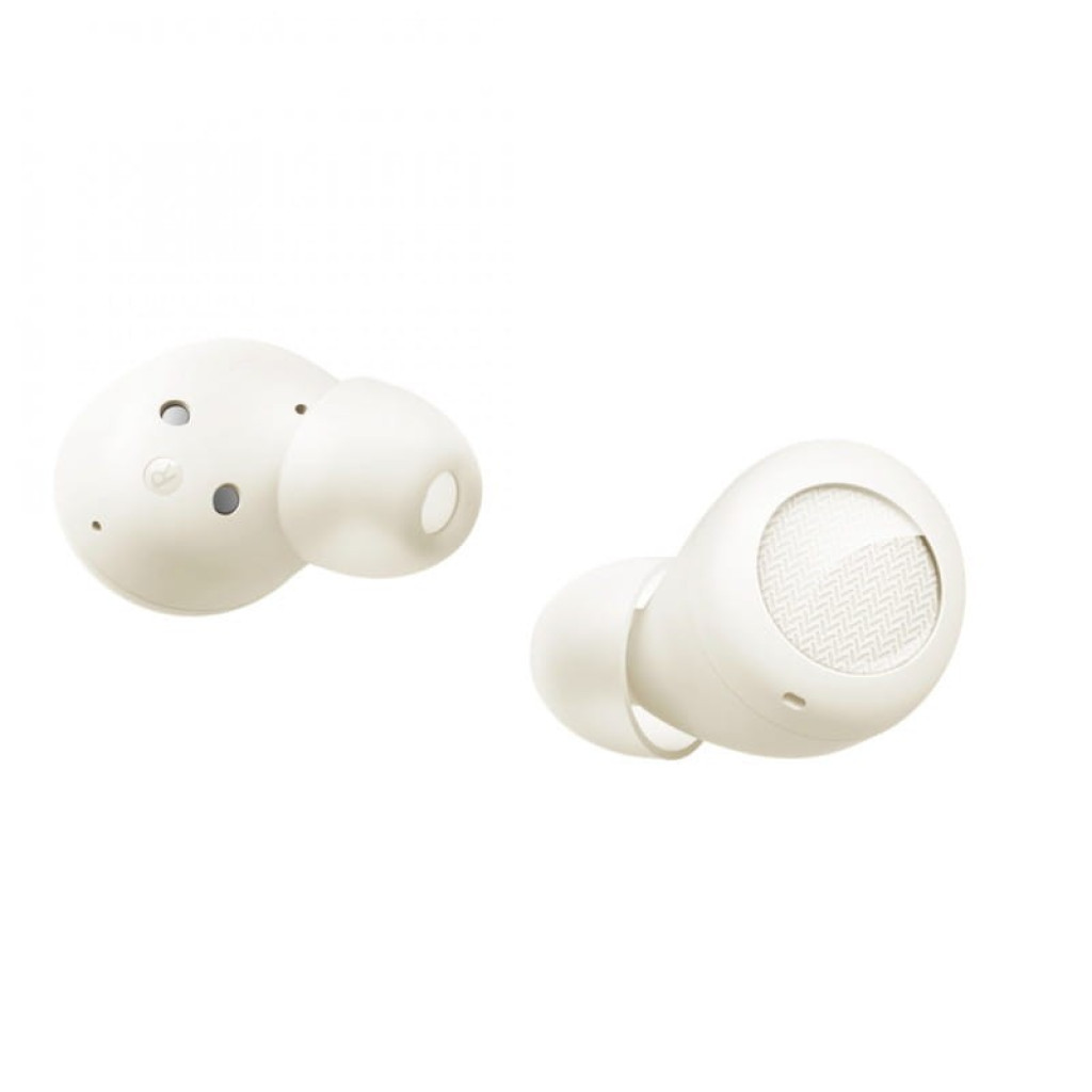 Auriculares in-ear blancos realme Buds Q2s, diseño compacto y ergonómico, rejilla texturizada en el driver y acabado mate. Desprecintado. Bluetooth.