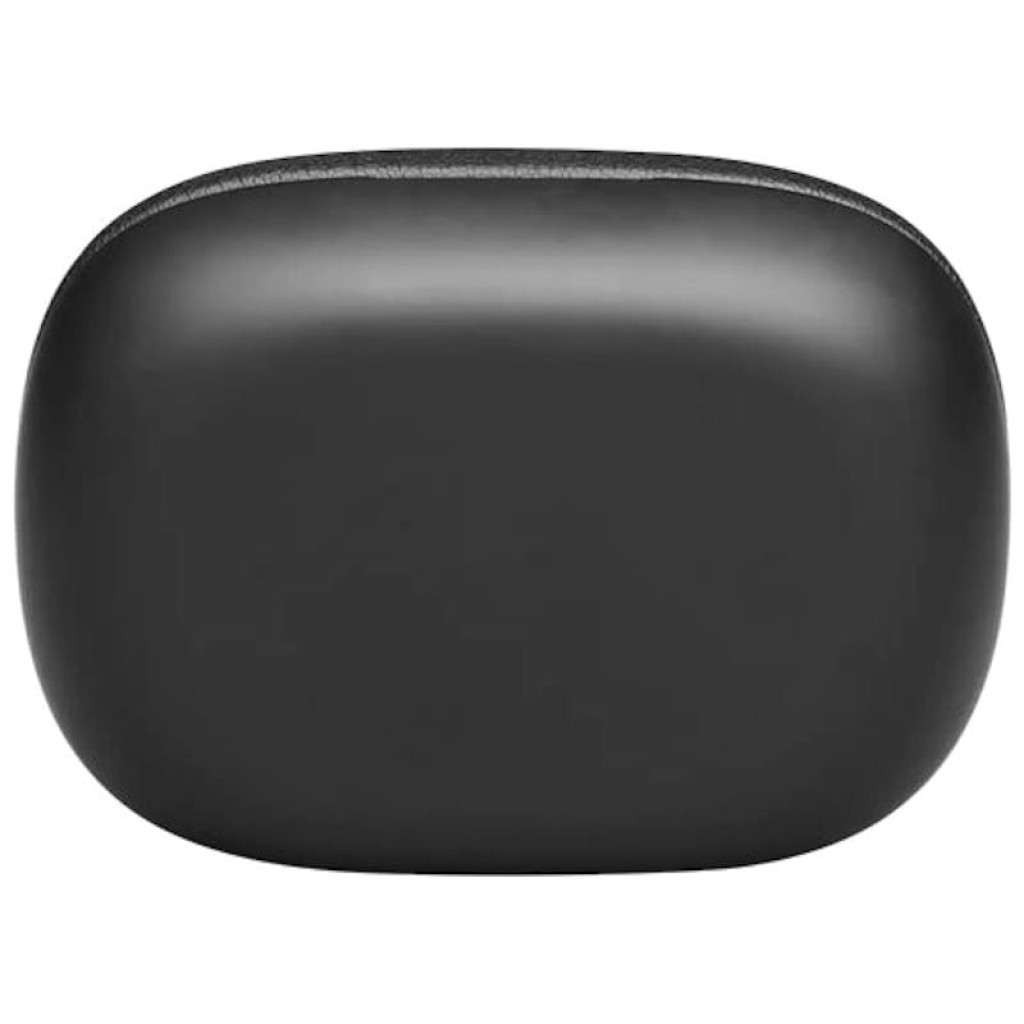 Harman Kardon FLY TWS Écouteurs Bluetooth Déscellés Boîtier de charge compact noir au fini mat, forme arrondie, design minimaliste et élégant