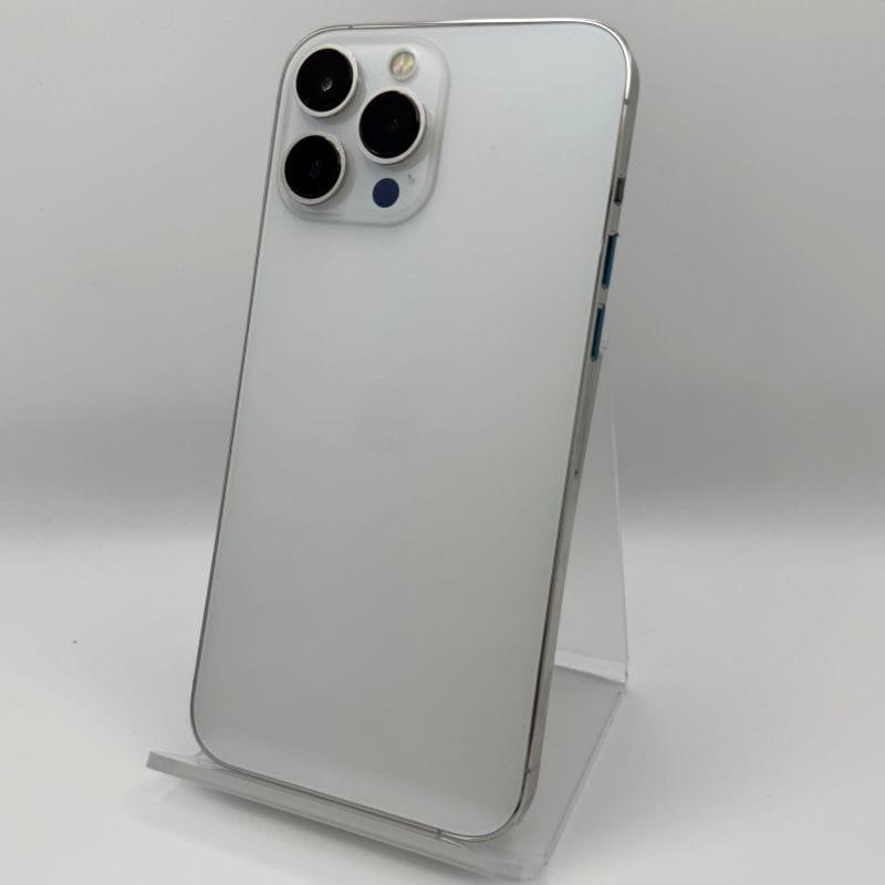 Apple iPhone 13 Pro Max 128GB Plata Renovado - Estado Excelente, imagen real lateral