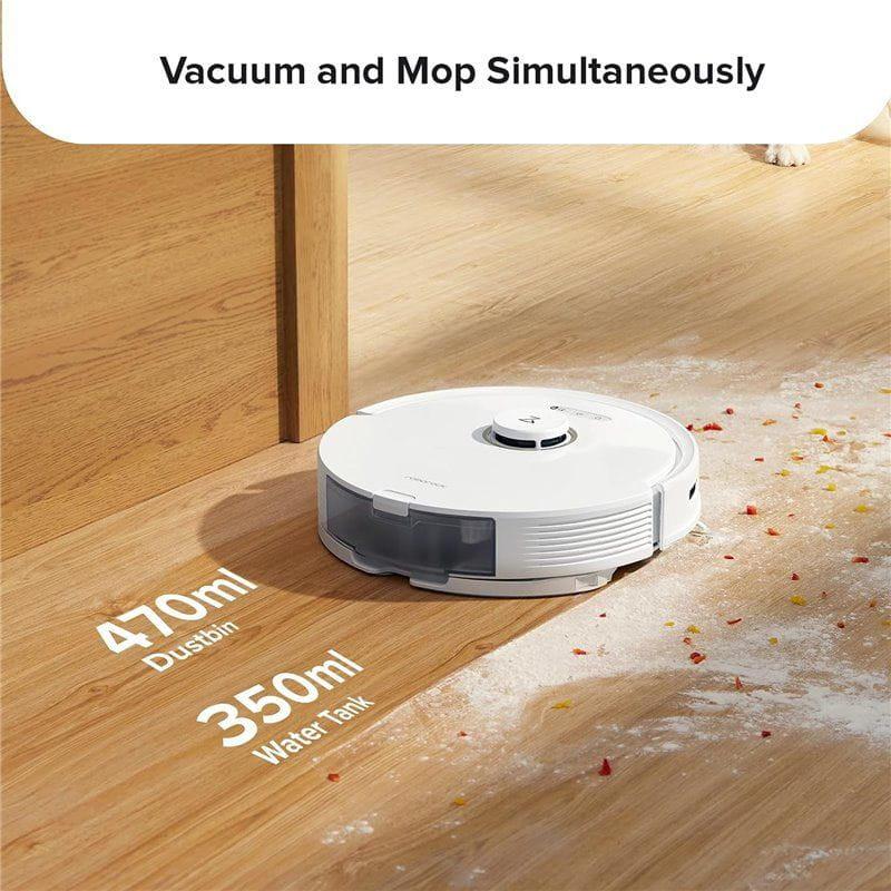 Roborock Q8 Max Blanco - Aspirador Robot aspira y friega