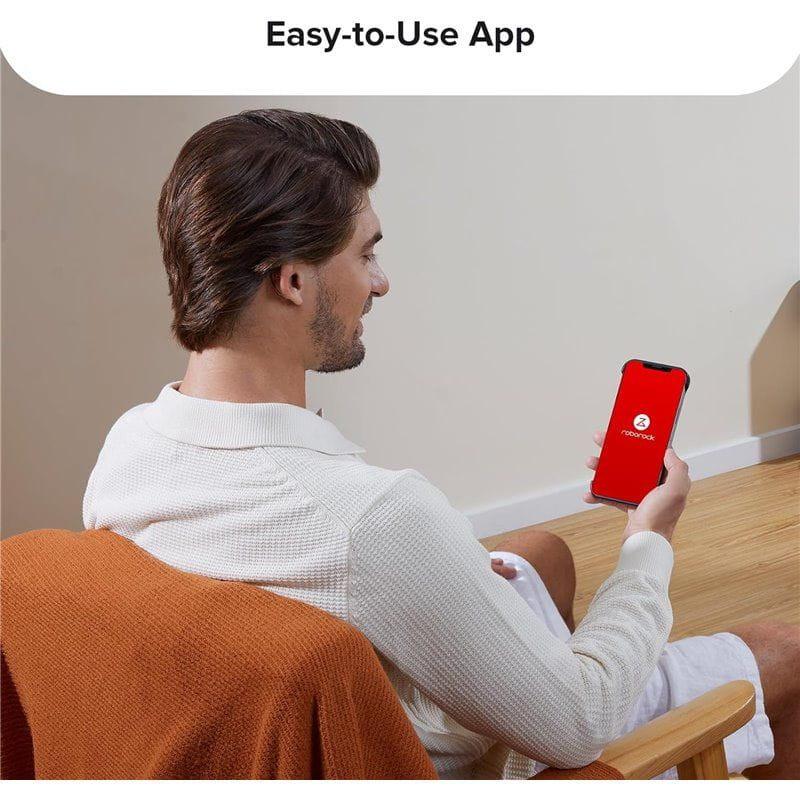 Roborock Q8 Max Blanco - Aspirador Robot imagen real con app