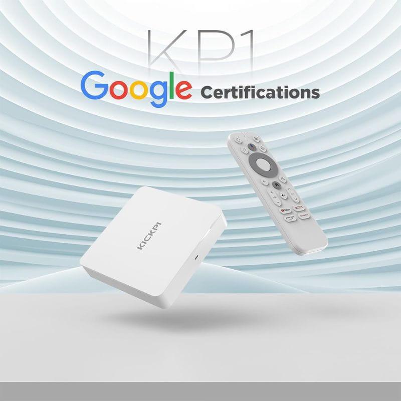 Tanix Kickpi KP1 S905Y4 2GB/32GB Certificado Google Netflix Android 11 Blanco - Android TV con certificaciones de Google