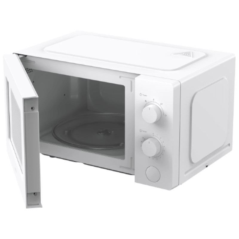Xiaomi Microwave Oven Blanco Frontal con puerta abierta