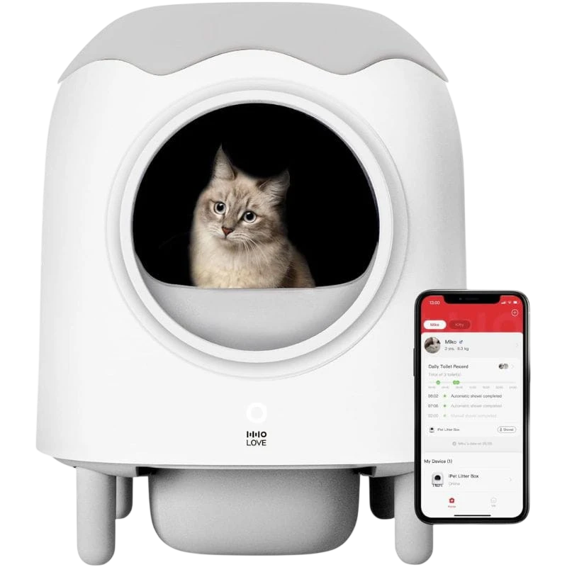HHOLove iPet - Arenero inteligente autolimpiable para gatos