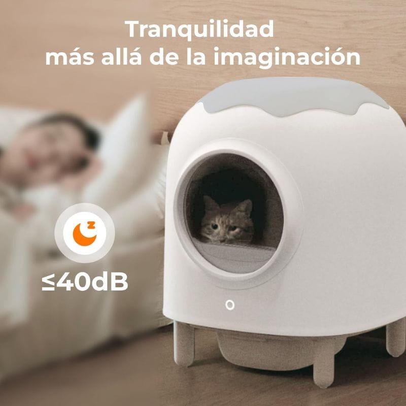 HHOLove iPet - Arenero inteligente autolimpiable para gatos, silencioso