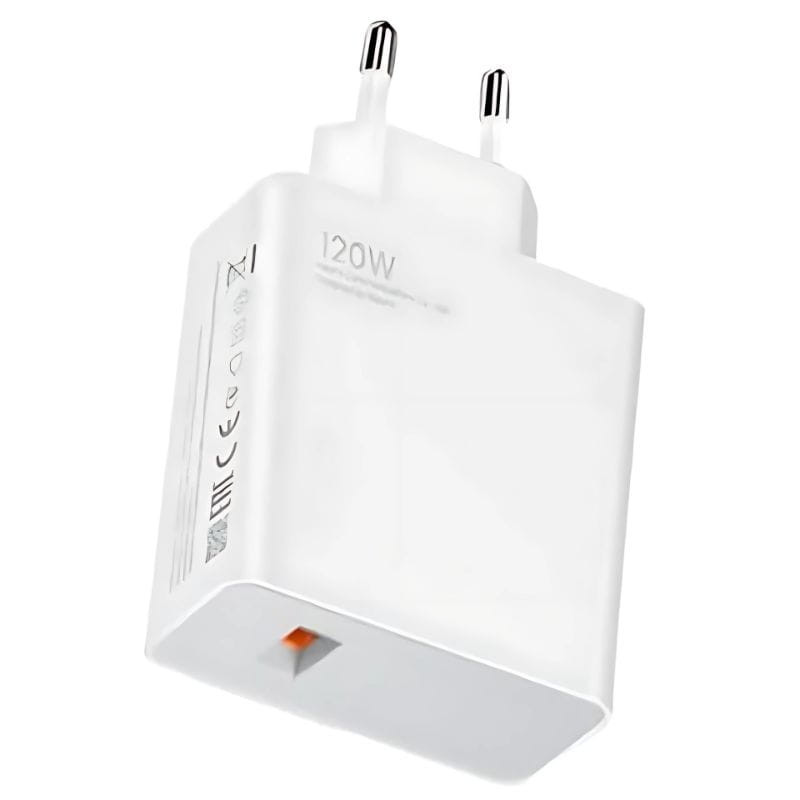 Xiaomi 120W HyperCharge Combo USB Type-A Blanc - Chargeur de smartphone image du chargeur mural