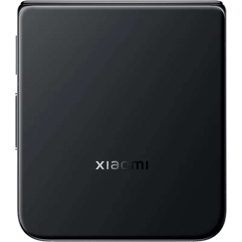 Xiaomi Mix Flip 5G 12Go/512Go Noir, coque pliable élégante en noir mat avec logo Xiaomi centré, bords arrondis et finition premium compacte
