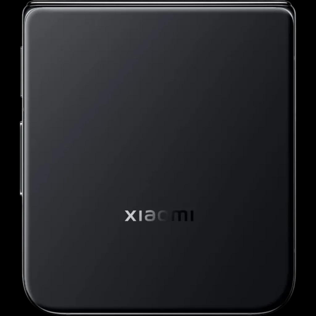 Xiaomi Mix Flip 5G 12Go/512Go Noir, coque pliable élégante en noir mat avec logo Xiaomi centré, bords arrondis et finition premium compacte