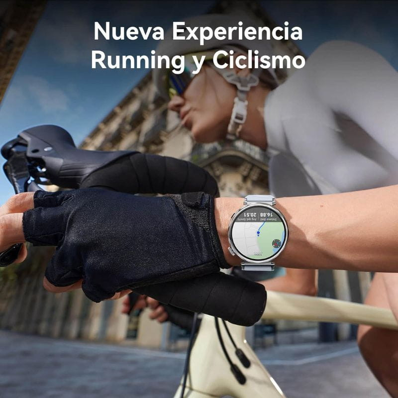 Huawei Watch GT5 41mm GPS Correa Fluoroelastómero Negro - Reloj Inteligente nueva experiencia en running y ciclismo