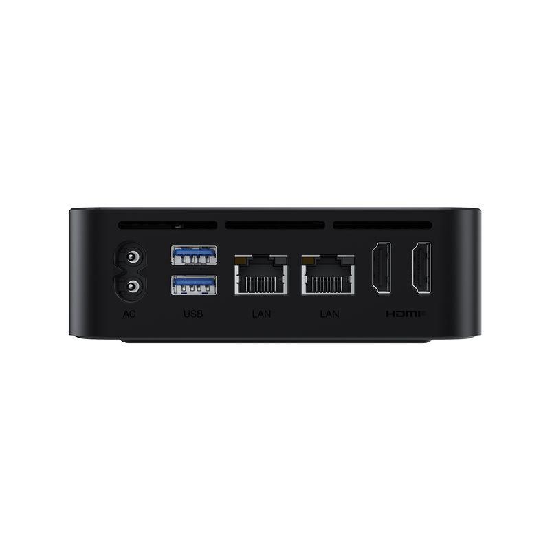 Puertos de OUMAX MAX N Intel 150/16GB/500GB SSD/Windows Negro