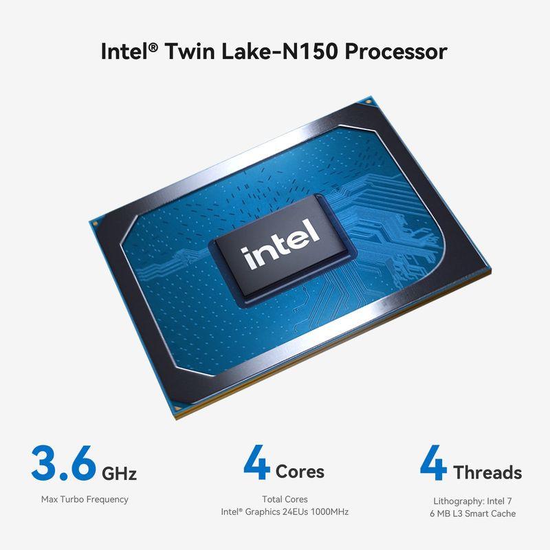 Procesador de OUMAX MAX N Intel 150/16GB/500GB SSD/Windows Negro