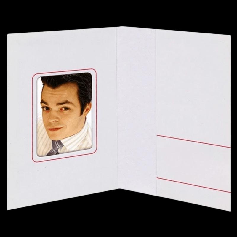 Daiber 01021 3,6 x 5 cm Papel Blanco (100 unidades) - Marco de Fotos
