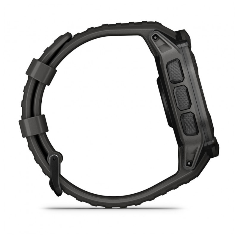 Garmin Instinct 2X Solar 50mm Preto - vista lateral