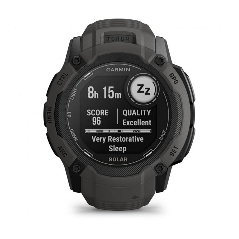 Garmin Instinct 2X Solar 50mm Preto - monitorização do sono