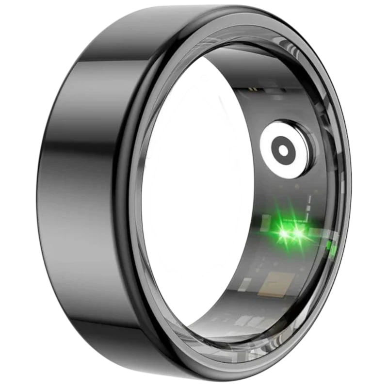 Colmi R02 Talla 12 Negro - Anillo inteligente