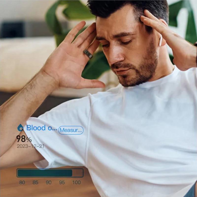 Gran calidad de Colmi R02 Talla 8 Oro - Anillo inteligente