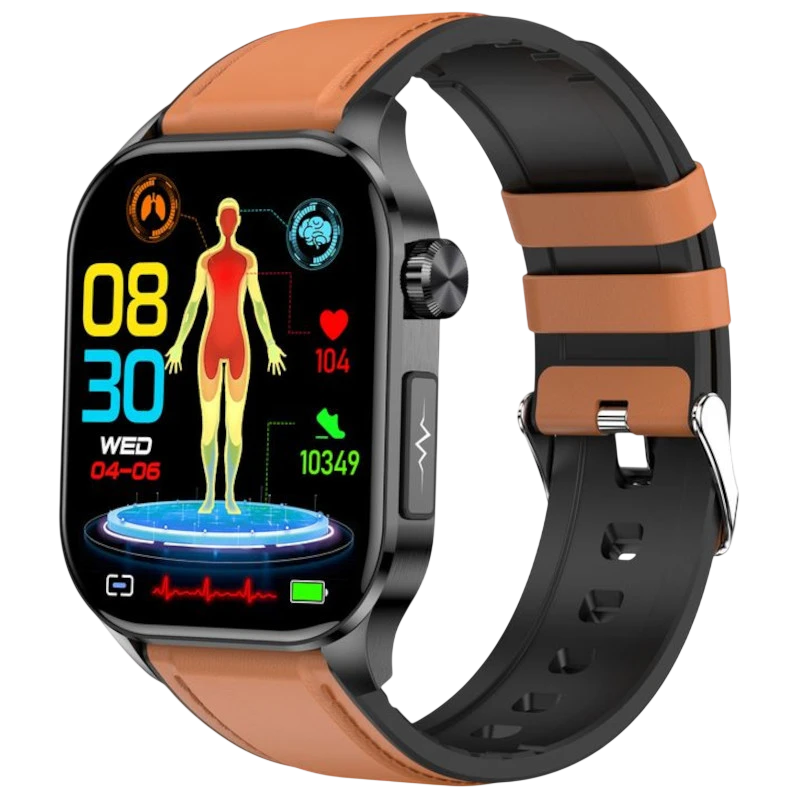 ET580 Marron Correa de Cuero