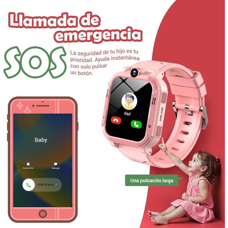 SOS de Blackview Z20 4G Rose