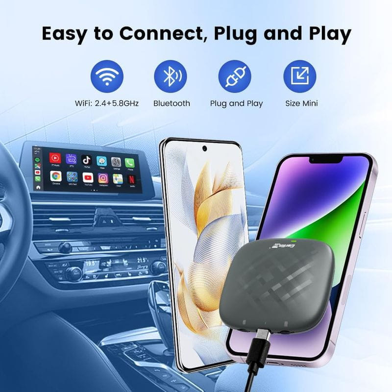 Fácil de conectar de Carlinkit AIBOX-Plus