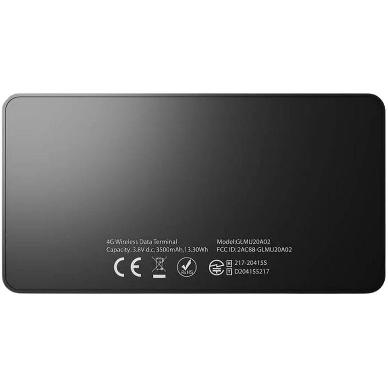 Router Wi-Fi 4G/LTE portátil GlocalMe Duoturbo Cloud SIM imagen trasera